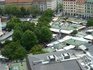 Münchner Viktualienmarkt von oben