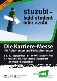 Abi – und dann? Infos zur Berufswahl auf Karrieremesse Stuzubi, Karriere-Messe 