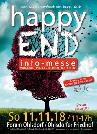 happy END bestattungs-messe - 11.11.2018 Forum Ohlsdorf Hamburg, happy END info-messe
