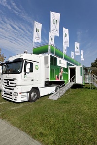HELIOS Truck stoppt auf der  „Gesund + Aktiv Schleswig-Holstein“!, HELIOS Truck